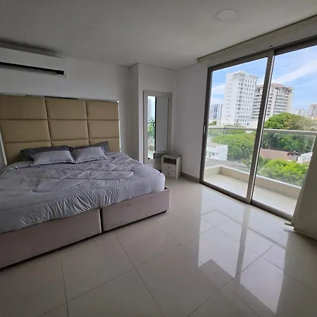 Apartamento Luxury 3br 2ba Penthouse Close To Airport-beach-rooftop Pool Cartagena